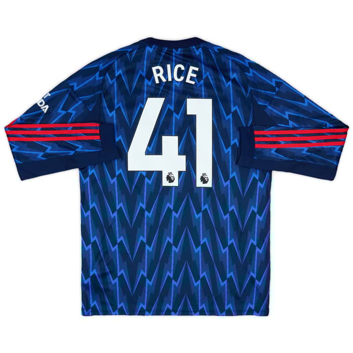 2025-26 Arsenal Away L/S Shirt Rice #41