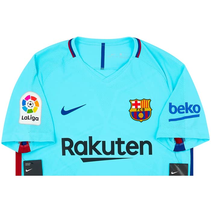 2017-18 Barcelona Authentic Away Shirt
