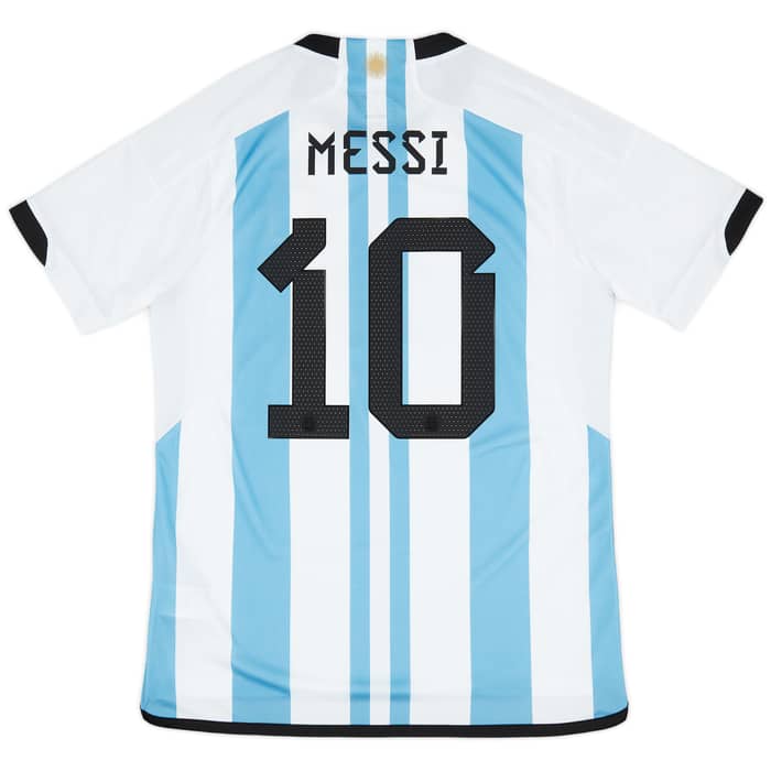2022-23 Argentina Home 'vs Saudi Arabia' Shirt Messi #10