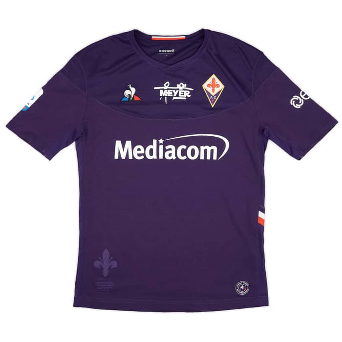 2019-20 Fiorentina Match Issue Home Shirt Sottil #11 - As New - (L)