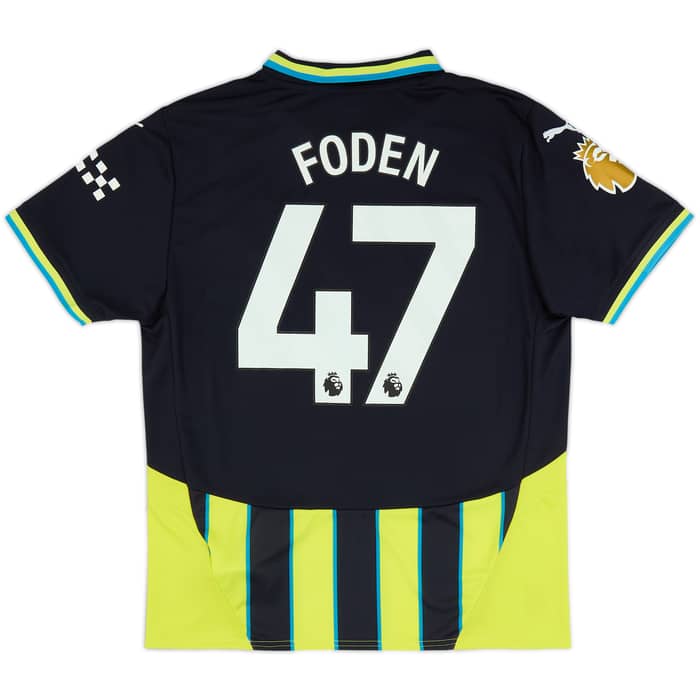 2024-25 Manchester City Away Shirt Foden #47