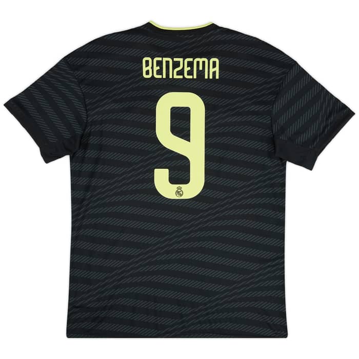 2022-23 Real Madrid Third Shirt Benzema #9