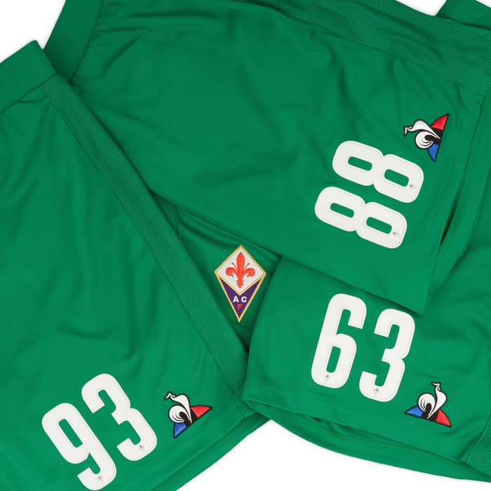 2019-20 Fiorentina Player Issue Third Shorts # - 6/10