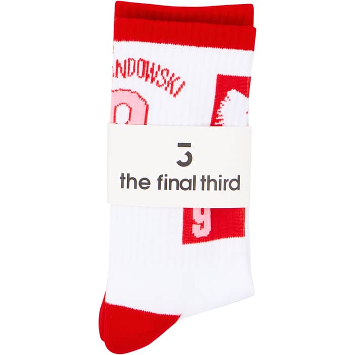 2012-13 Poland Lewandowski #9 Home Crew Socks