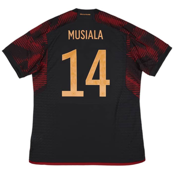 2022-23 Germany Authentic Away Shirt Musiala #14