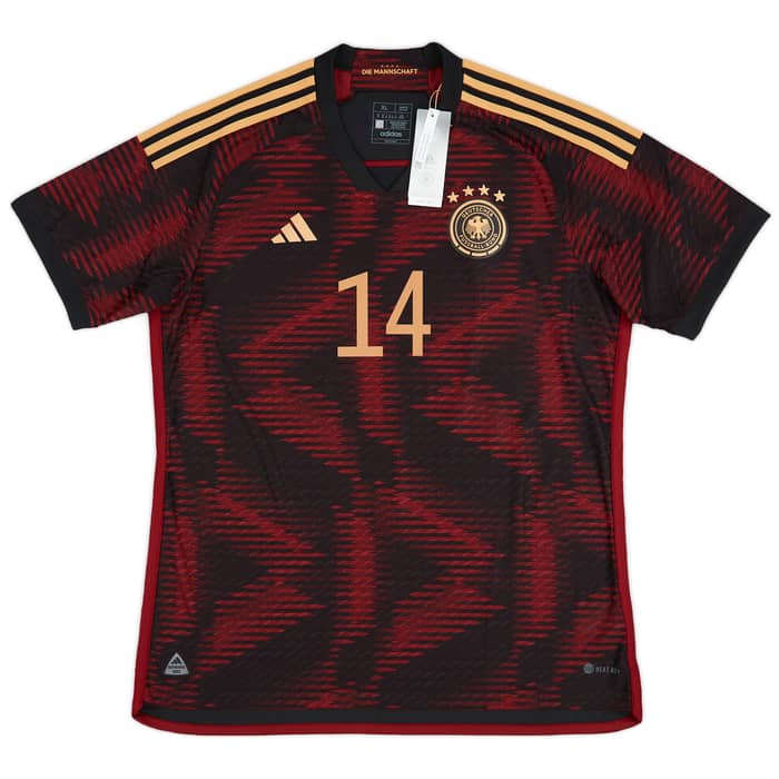 2022-23 Germany Authentic Away Shirt Musiala #14