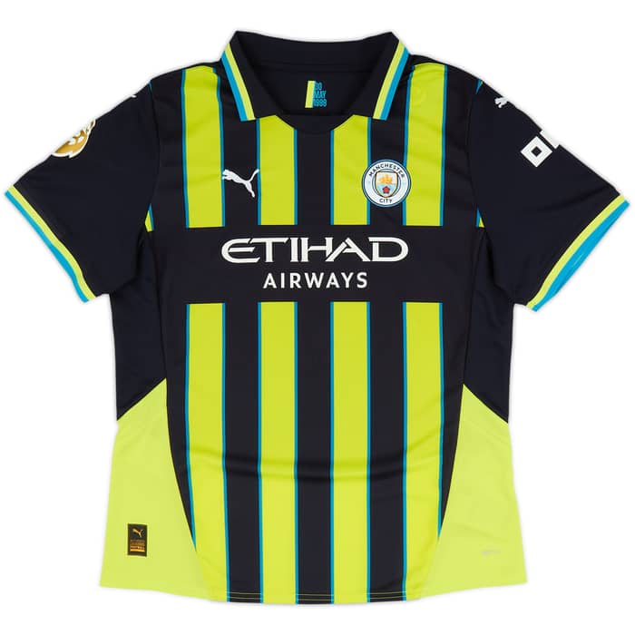 2024-25 Manchester City Away Shirt Haaland #9 (Women's L)