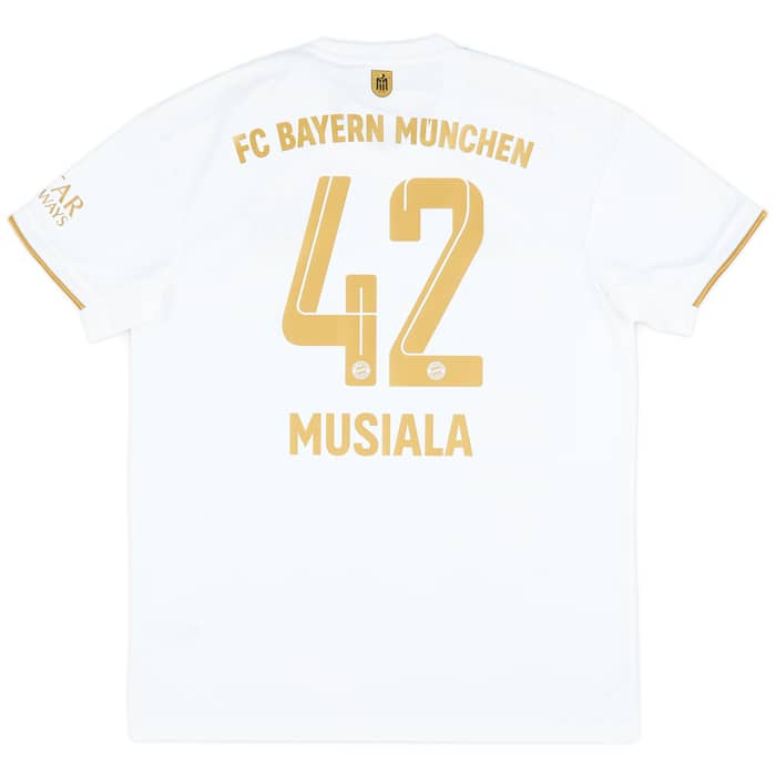 2022-23 Bayern Munich Away Shirt Musiala #42