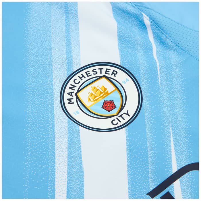 2025-26 Manchester City Authentic Home Shirt Haaland #9