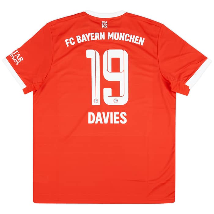 2022-23 Bayern Munich Home Shirt Davies #19