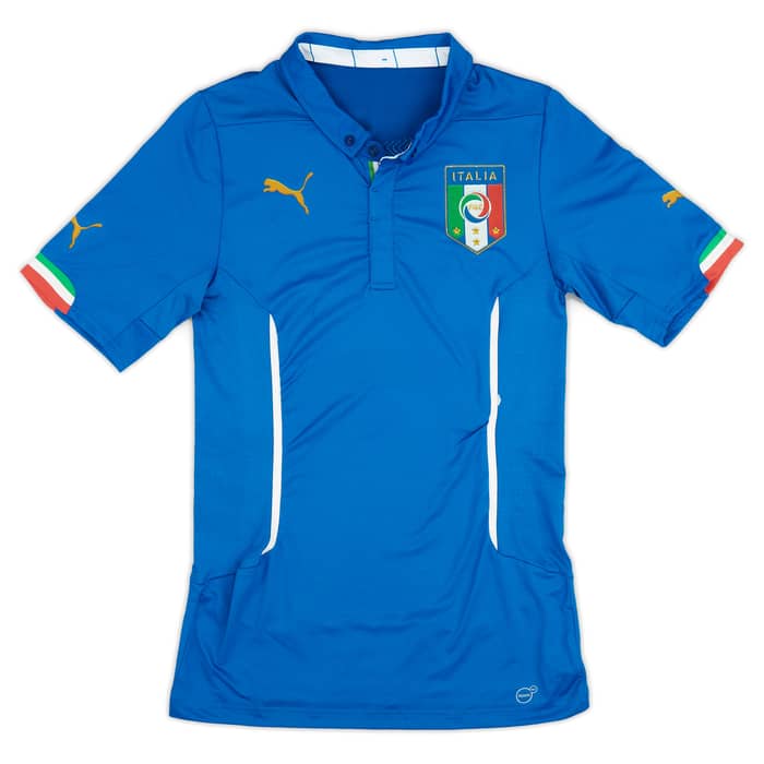 2014-15 Italy Player Issue Home Shirt (ACTV Fit) - 8/10
