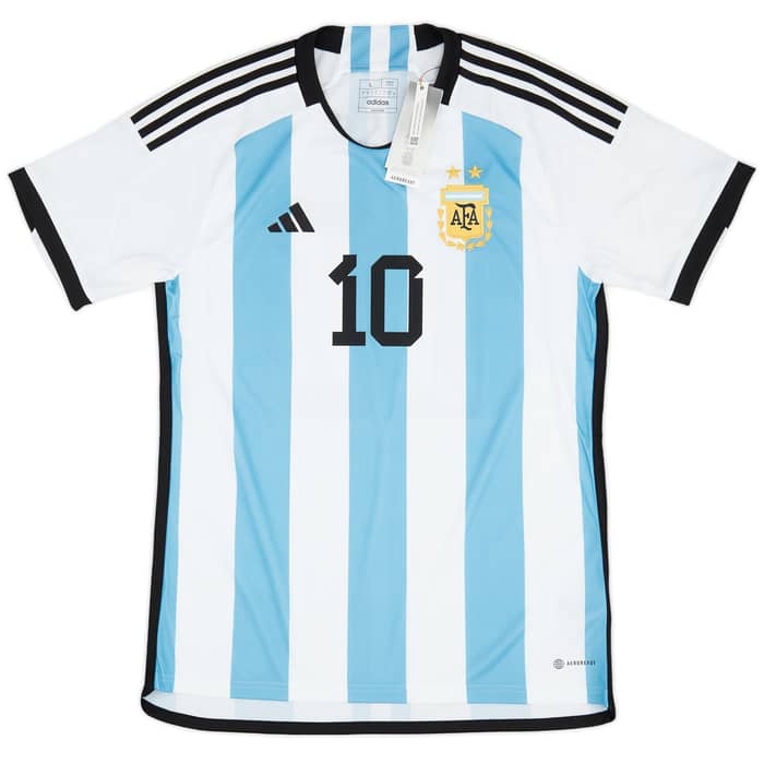2022-23 Argentina Home Shirt Messi #10