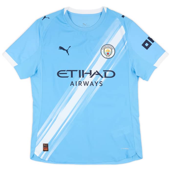 2025-26 Manchester City Authentic Home Shirt Marmoush #7