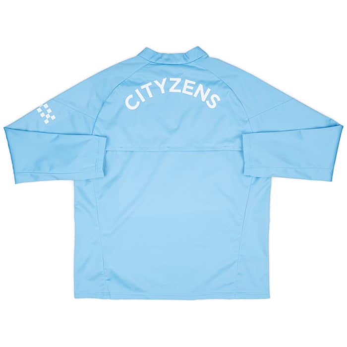 2023-24 Manchester City Player Issue 1/4 Zip Rain Top #9 (Haaland) - 7/10 - (XL)