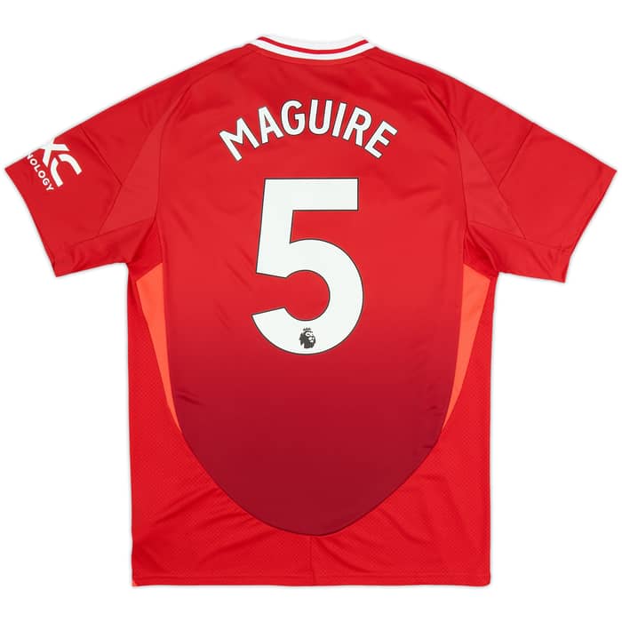 2024-25 Manchester United Home Shirt Maguire #5