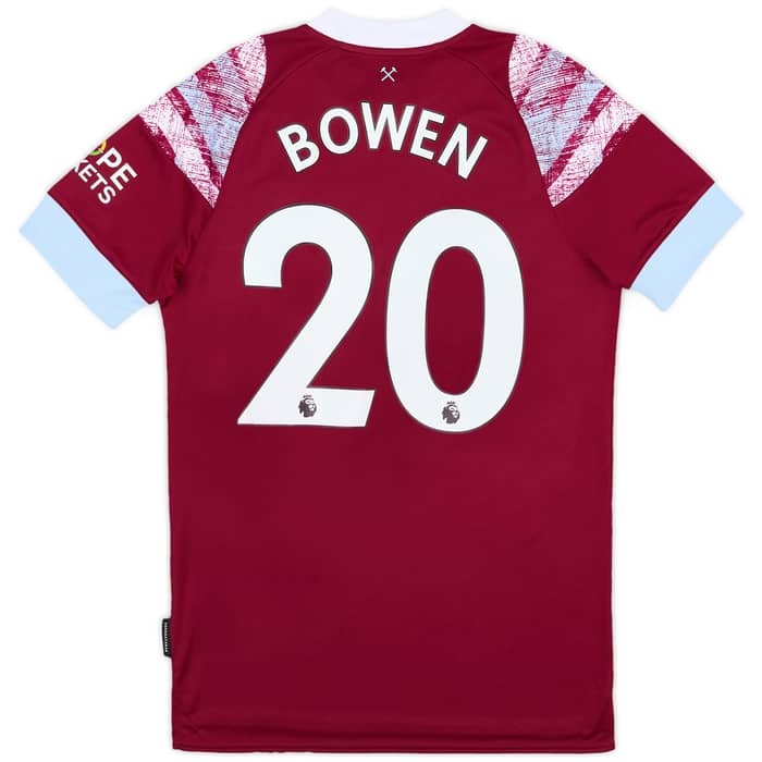 2022-23 West Ham Home Shirt Bowen #20 - As New