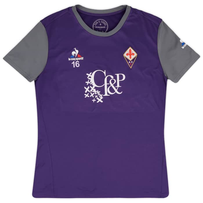 2016-17 Fiorentina Le Coq Sportif Training Shirt # - 7/10