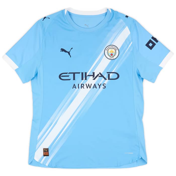 2025-26 Manchester City Authentic Home Shirt Foden #47