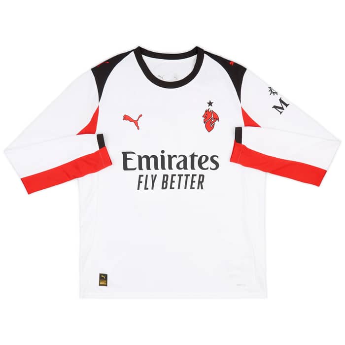 2025-26 AC Milan Away L/S Shirt Rafa Leao #10