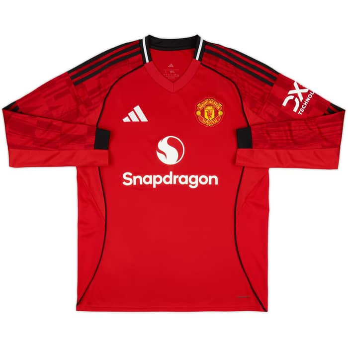 2025-26 Manchester United Home L/S Shirt B.Fernandes #8