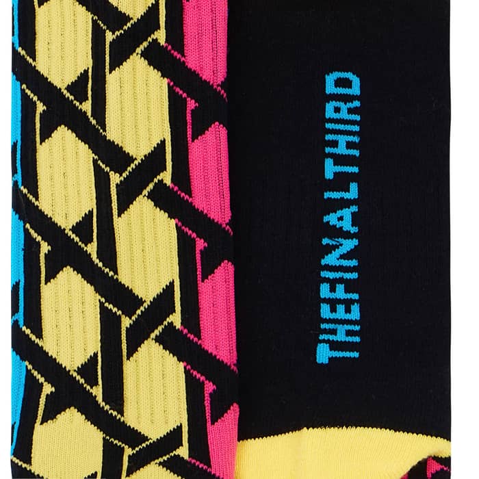 1992-94 Denmark Schmeichel #1 GK Crew Socks