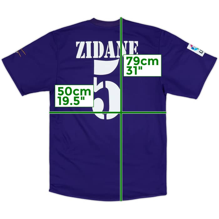 2001 Real Madrid Third Shirt Zidane #5 - 8/10 - (S)