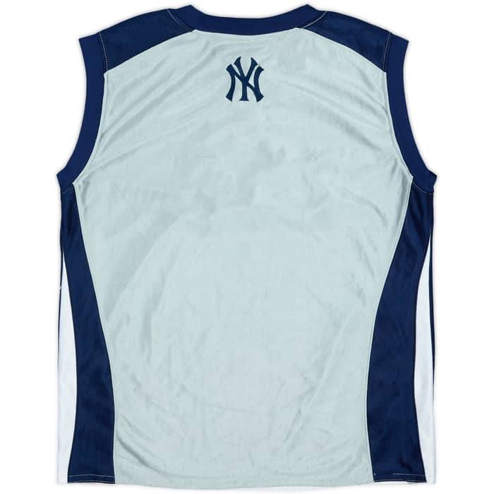 2000s New York Yankees Nike Reversible Training Jersey - 6/10 - (L.Boys)
