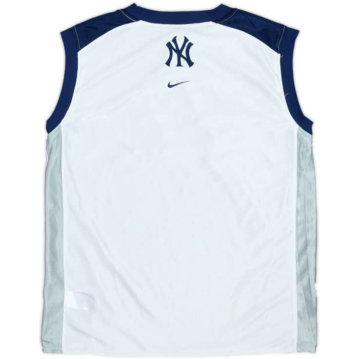 2000s New York Yankees Nike Reversible Training Jersey - 6/10 - (L.Boys)