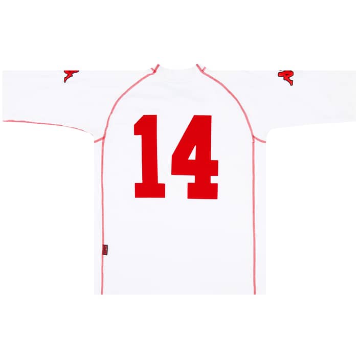 2000-01 Wales Match Issue Away Shirt #14