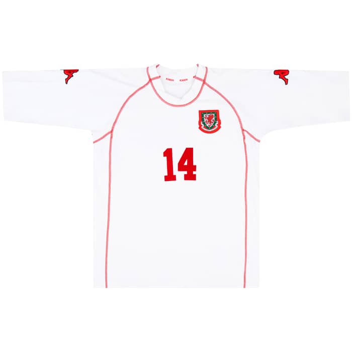 2000-01 Wales Match Issue Away Shirt #14