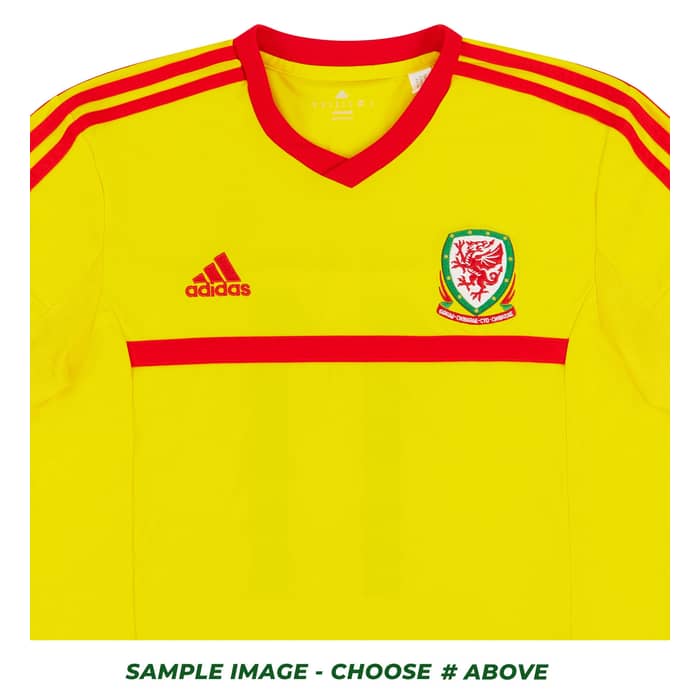 2015-16 Wales Player Issue Away Shirt # (Very Good) S