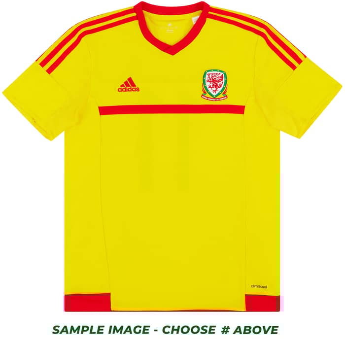 2015-16 Wales Player Issue Away Shirt # (Very Good) S
