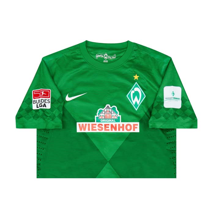 2012-13 Werder Bremen Match Issue Home Shirt Ignjovski #17