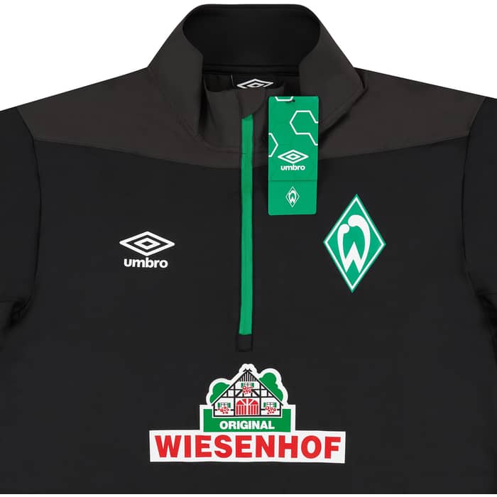 2018-19 Werder Bremen Player Issue 1/2 Zip Training Top