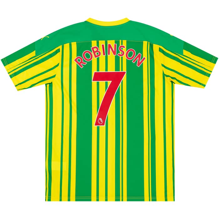 2020-21 West Brom Away Shirt Robinson #7