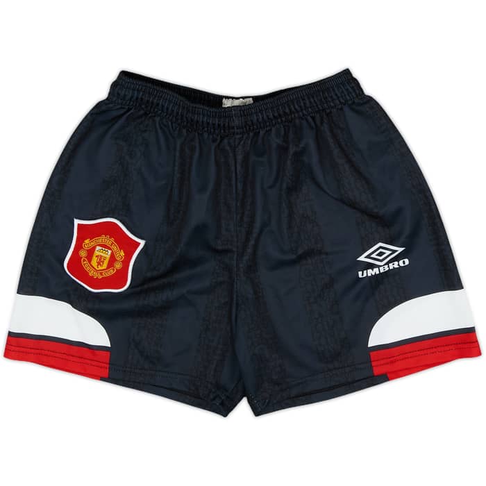 1994-96 Manchester United Home Full Kit - 8/10 - (L.Boys)