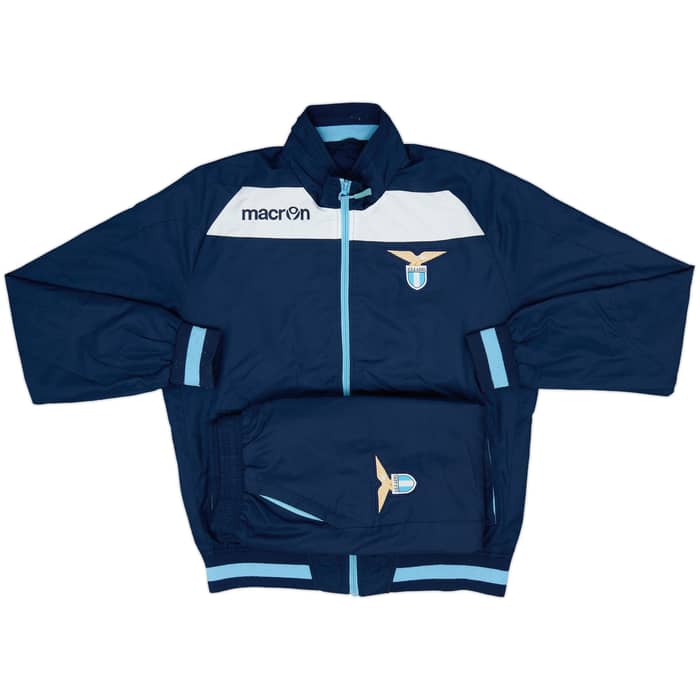 2014-15 Lazio Macron Full Tracksuit - 8/10 - (M)