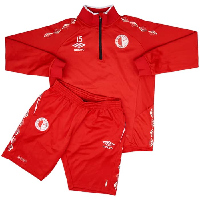 2017-18 Slavia Prague Umbro Player Issue Tracksuit #15 - 9/10 - (L)