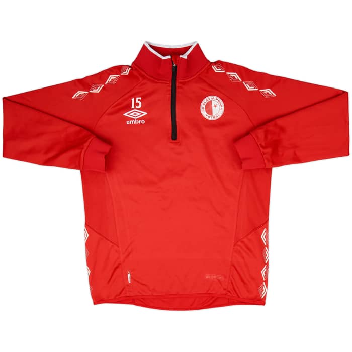 2017-18 Slavia Prague Umbro Player Issue Tracksuit #15 - 9/10 - (L)