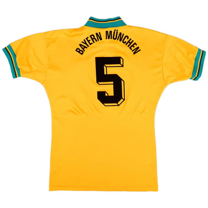 1993-96 Bayern Munich Away Shirt #5 (Helmer) - 8/10 - (S)