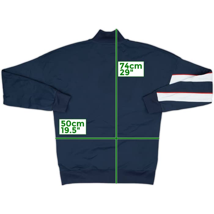 2007-09 England Umbro Retro Track Jacket - 8/10 - (L)
