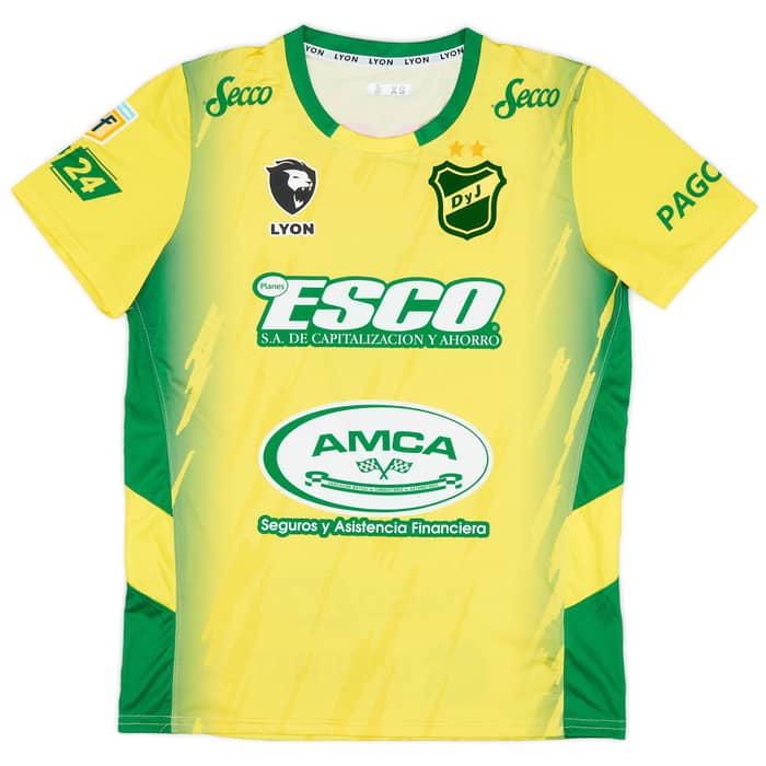 2021-22 Defensa y Justicia Home Shirt Bou #7 - 9/10 - (XS)