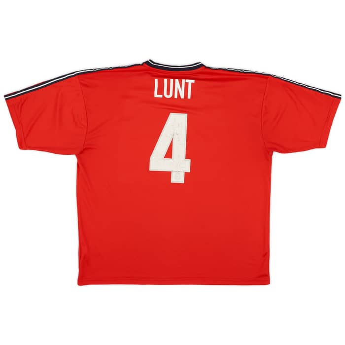 2003-04 Crewe Alexandra Home Shirt Lunt #4 - 6/10 - (XL)