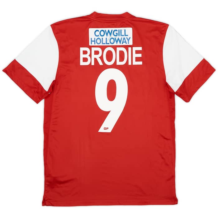 2011-12 Fleetwood Home Shirt Brodie #9 - 7/10 - (S)