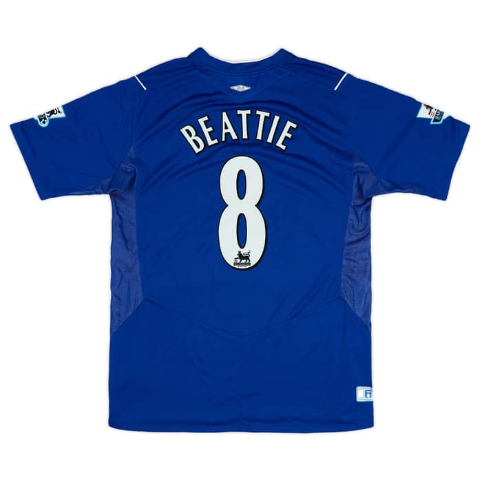 2004-05 Everton Home Shirt Beattie #8 - 7/10 - (M)