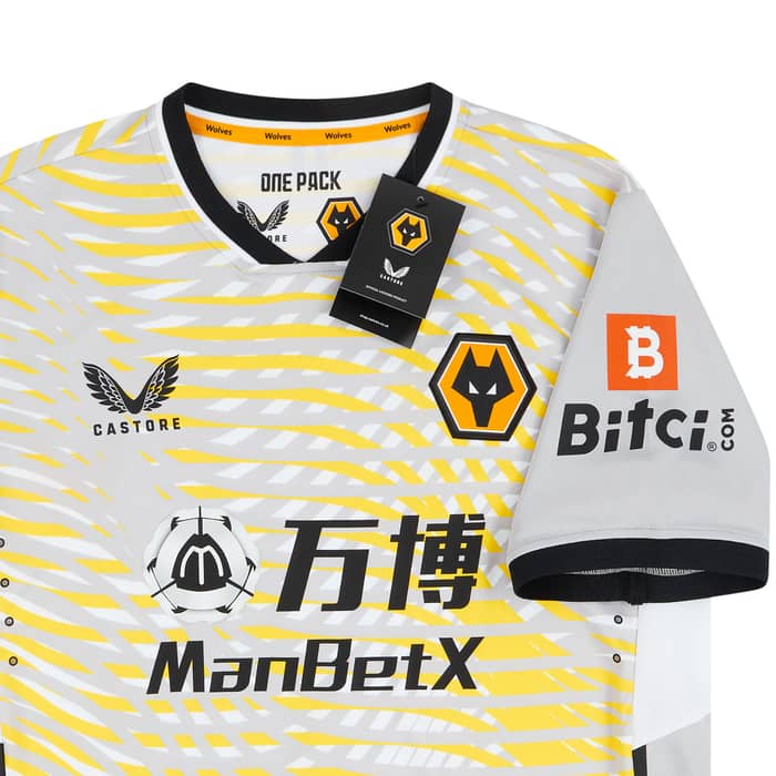 2021-22 Wolves Player Issue Pro GK Home S/S Shirt