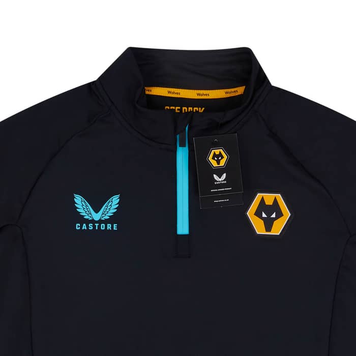 2021-22 Wolves Player Issue Pro 1/4 Zip Training Midlayer Top