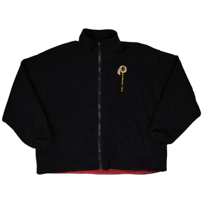 1990s Washington Redskins Pro Player Reversible Fleece Coat XXL