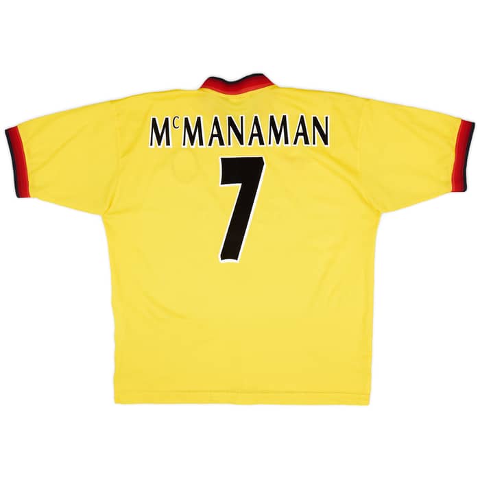 1997-99 Liverpool Away Shirt McManaman #7 - 9/10 - (XL)