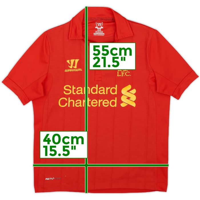 2012-13 Liverpool Home Shirt - 9/10 - (S.Boys)